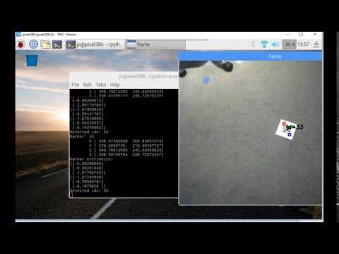 Aruco Fiducial marker detection