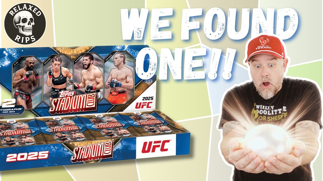 He CALLED for IT… Then THIS Happened 😳 | 2025 Topps Stadium Club UFC