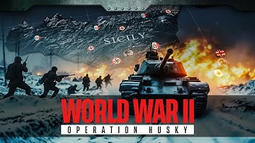 Operation Husky: Allied Landing of Sicily | Stunning 3D WWII Map