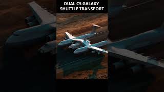 C5 Gallaxy Shuttle Carrier Takeoff