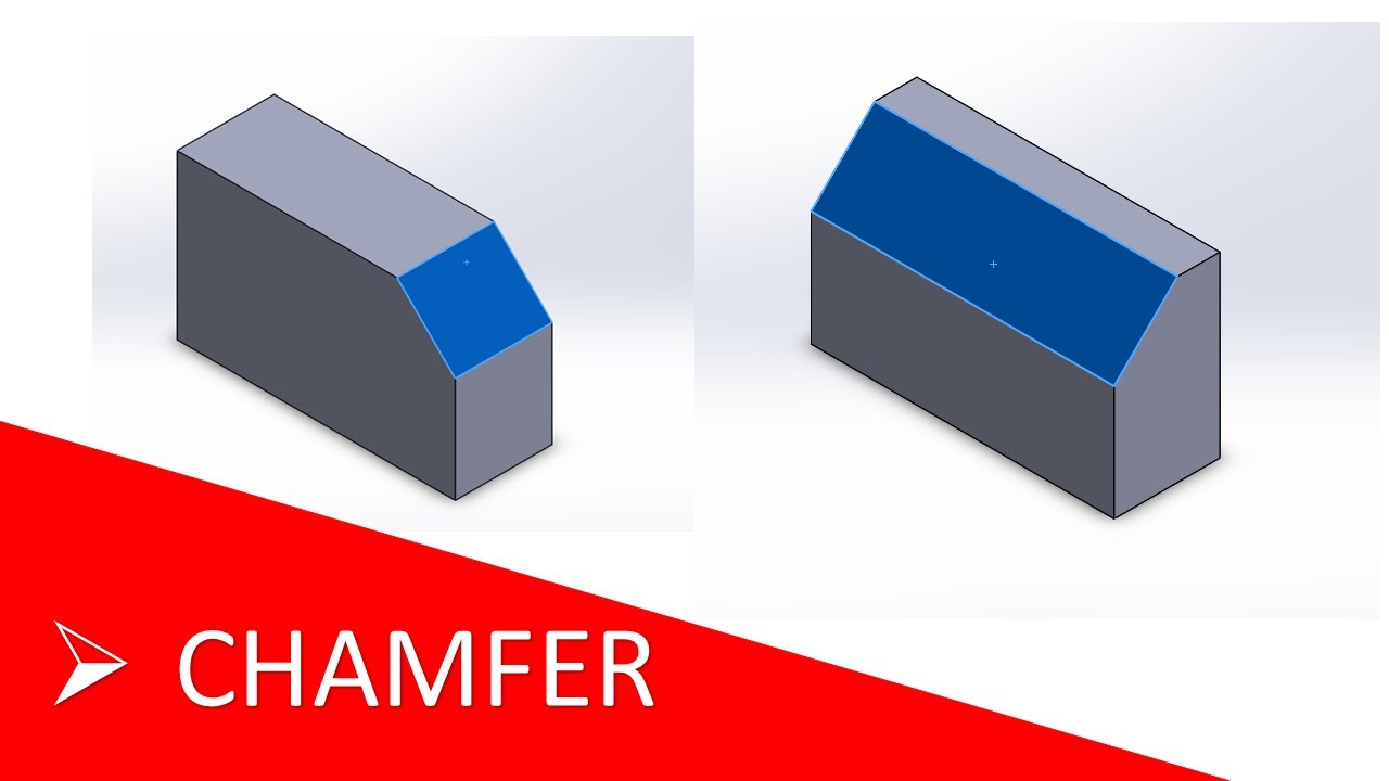 Solidworks Chamfer Tool Tutorial For Beginners - YouTube