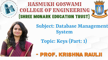 KEYS (PART-1) (3RD SEMESTER DEGREE & DIPLOMA, HGCE, VAHELAL)
