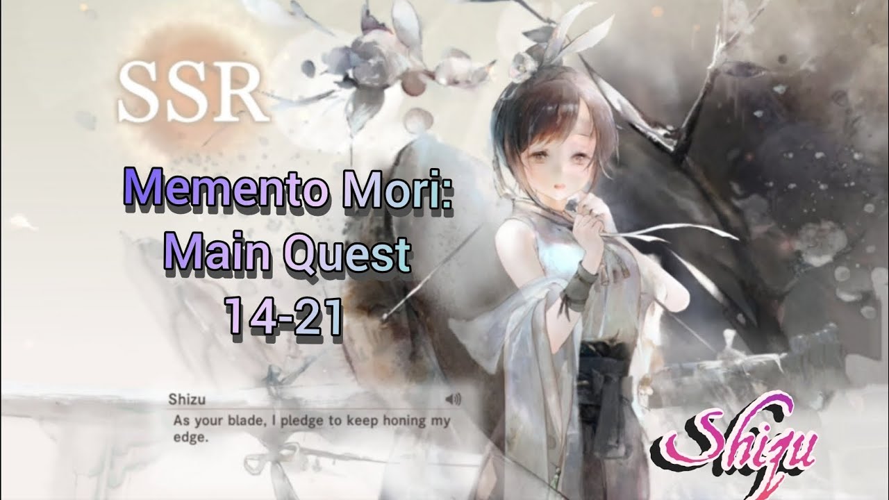 MEMENTO MORI AFKRPG: Main Quest 14-21
