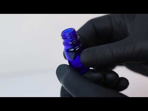 Скляний флакон  Синій 5мл., видео 1