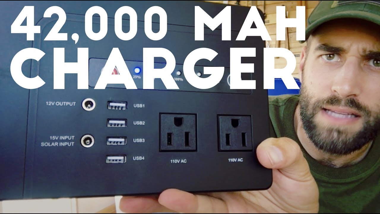 BIG Power Bank Charger Review AIVANT AC Power 42000mAh 200W (Max) Amazon YouTube