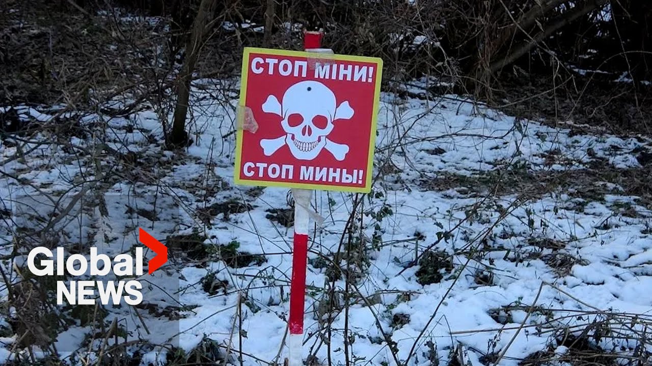 Canada helps Ukraine's dangerous demining through innovation