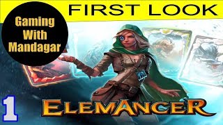 Elemancer - Legend of Cards - Gameplay Walkthrough #1 - FIRST LOOK (iOS, Android) screenshot 2