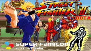 STREET FIGHTER II: THE WORLD WARRIOR (BETA) (SF2WW HACK) - SNES Longplay (KEN PLAYTHROUGH)