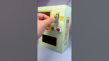 Manual DIY vending machine | #diy #craft #handmade