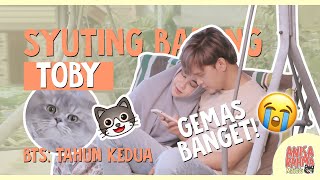 #VLOG 116 - GEMAS BANGET!!! SYUTING BARENG TOBY! (BTS: TAHUN KEDUA - WEB SERIES) || Anisa Rahma