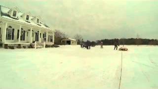 Snow Day - JJ's C4 Rib Fracture