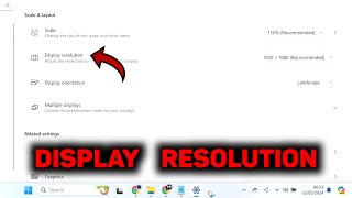 How to Check Resolution of Laptop Display