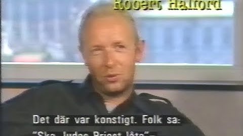 Metropolis -  Judas Priest interview (SVT 1986)