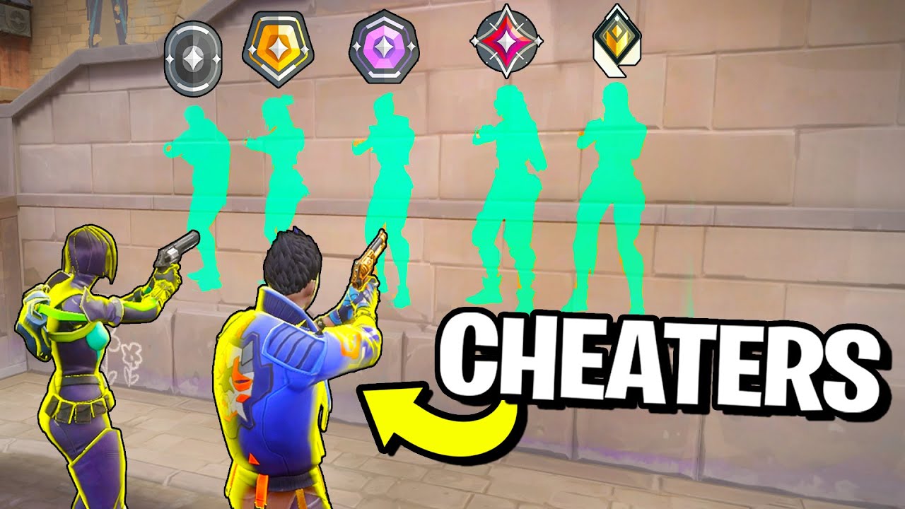 2 Wallhackers vs Every Rank… (Until They Lose)