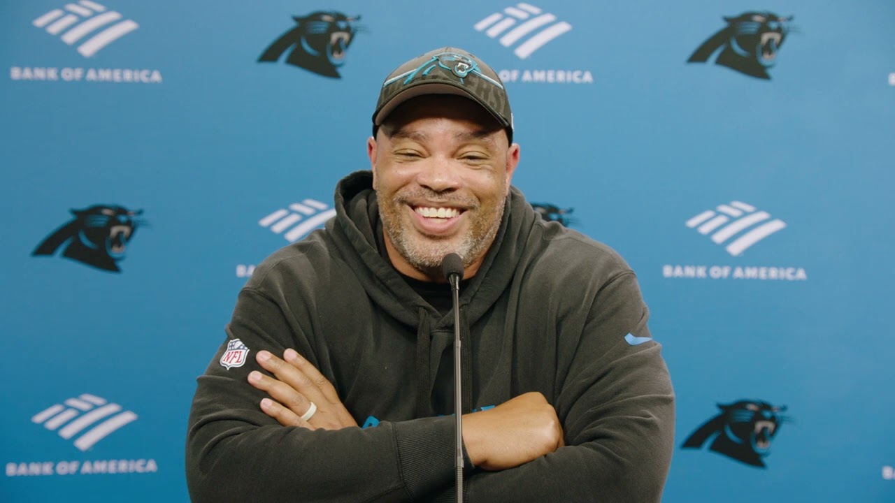 Carolina Panthers Run Game Coordinator Harold Goodwin Addresses Media for the First Time!