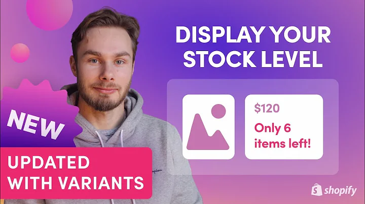 Enhance your Shopify store with variant inventory count