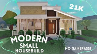 BLOXBURG:20K! Modern Family Soft Housebuild; No Gamepass screenshot 2