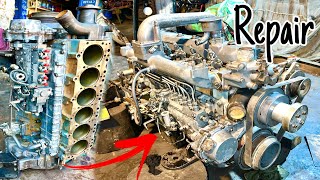 Amazing Restoration Of Doosan Excavator 140WV Diesel Engine | Rebuilding Excavator Engine