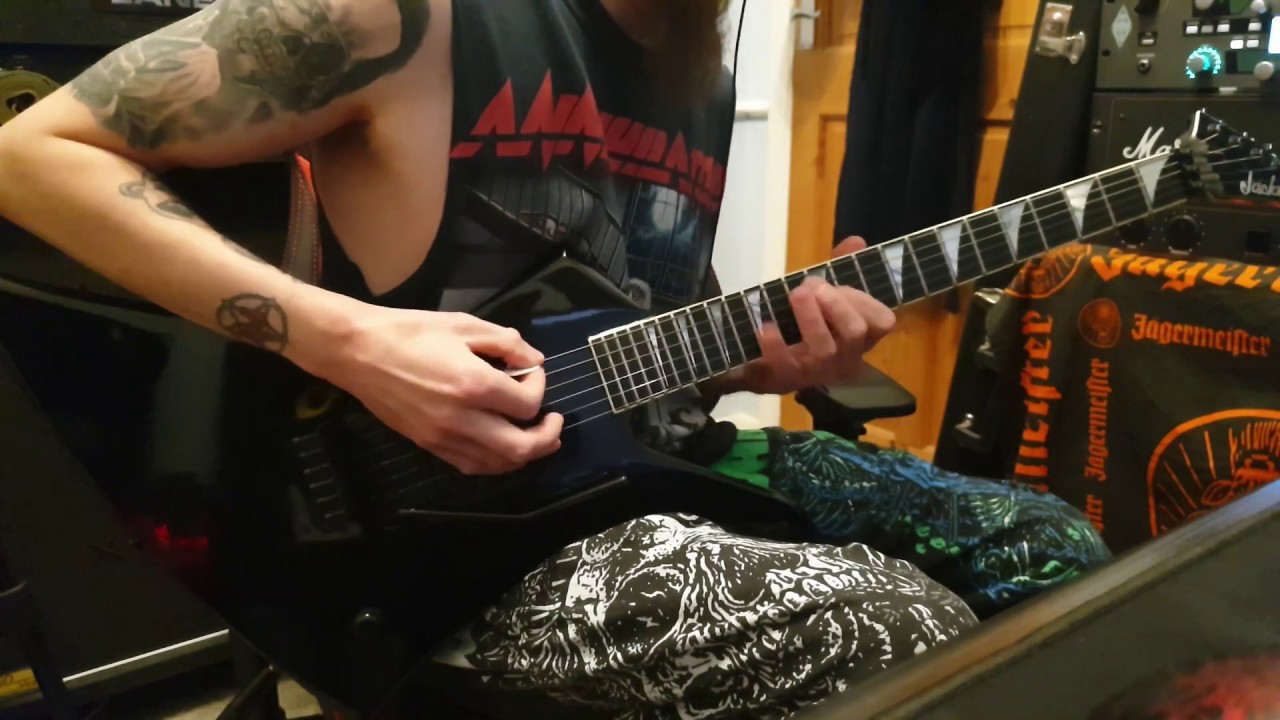 WCW Sting theme on guitar (short cover)