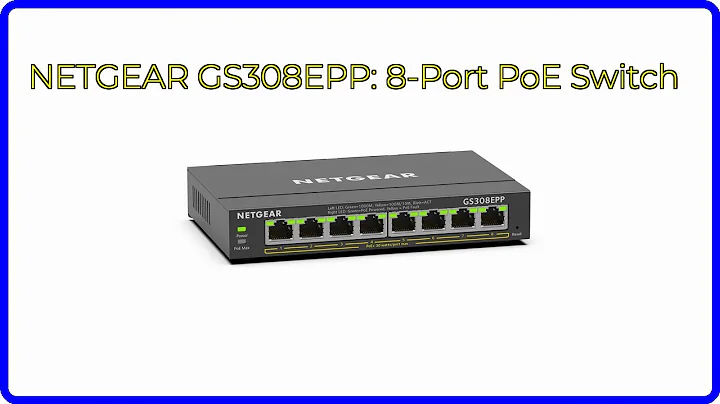 REVIEW (2025): NETGEAR GS308EPP: 8-Port PoE Switch. First Look.