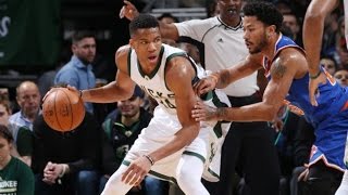 Giannis Antetokounmpo Puts Up 32 Points in Win vs. the Knicks | 03.08.17