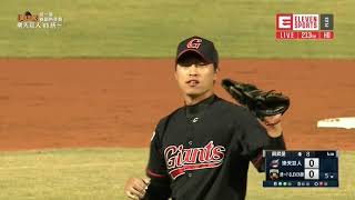 1080223 樂天巨人VS統一獅 熱身賽 姚雨翔 5下 四壞