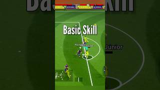 Tutorial basic Dribbling Skill and Shooting 🥶🥶🎯 Double Touch and Shoot ✅ efootball | #efootball