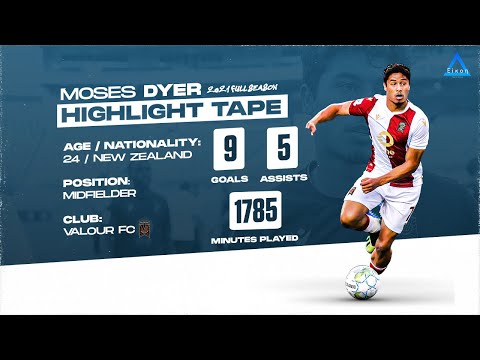 MOSES DYER 2021 CPL Highlights - MIDFIELDER