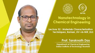 Lecture 32 : Materials Characterization Techniques_Raman_UV-vis-NIR_DLS