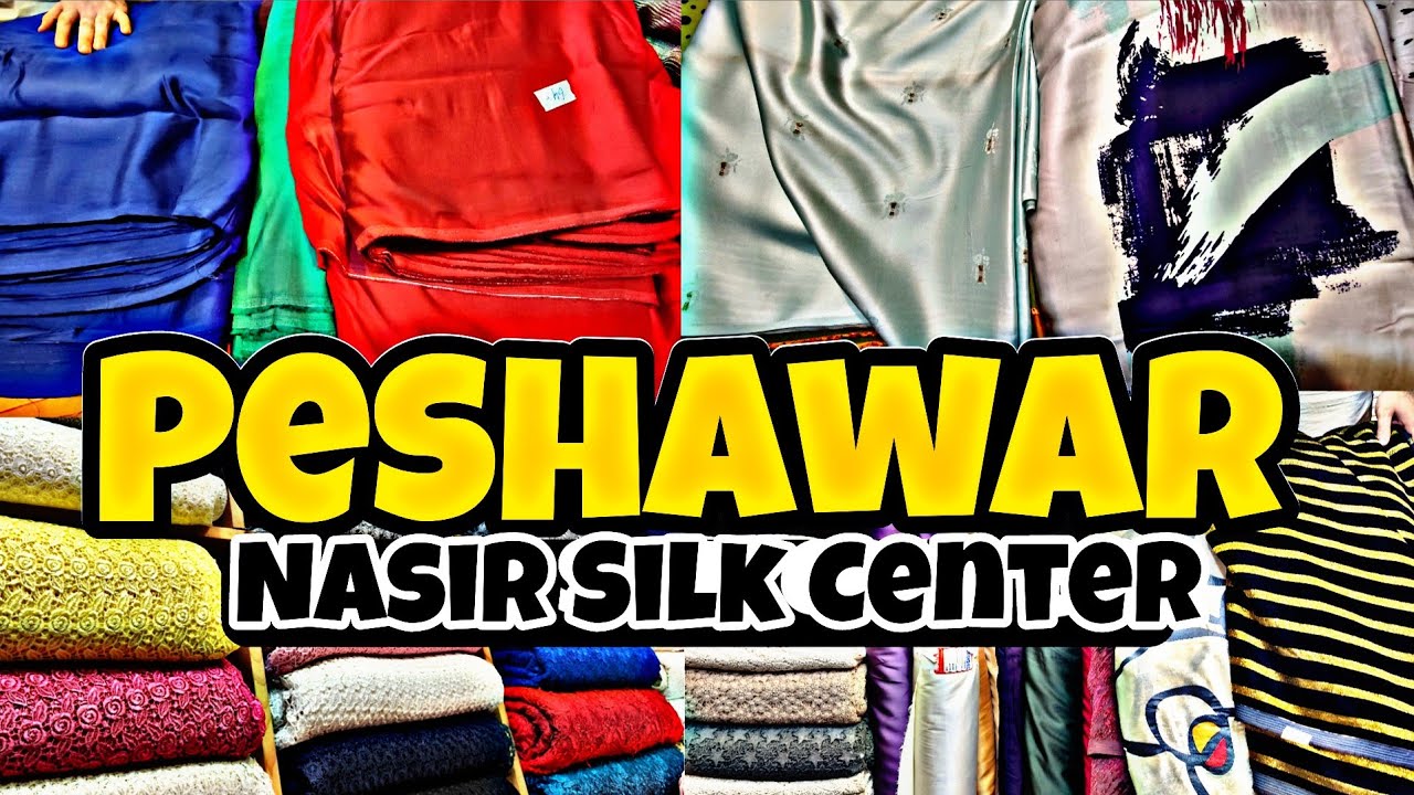 Peshawar wholesale cloth market