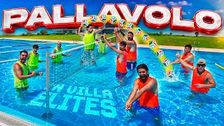 🏐💦 PALLAVOLO 5vs5 in PISCINA in VILLA ELITES! 🏆
