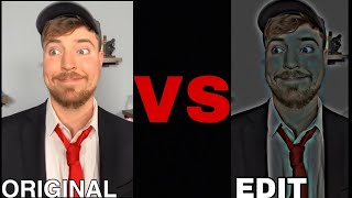 MrBeast Sigma Original Vs Edit