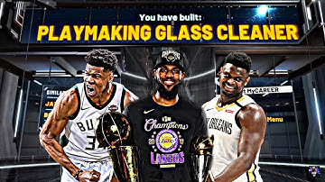 *NEW* BEST PLAYMAKING GLASS CLEANER BUILD ON NBA 2K20!!! 49 BADGE DEMIGOD BUILD!!!