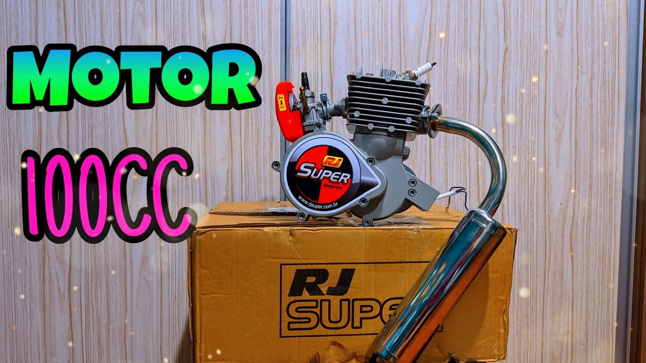 Umboxing motor 100CC RJ SUPER - YouTube