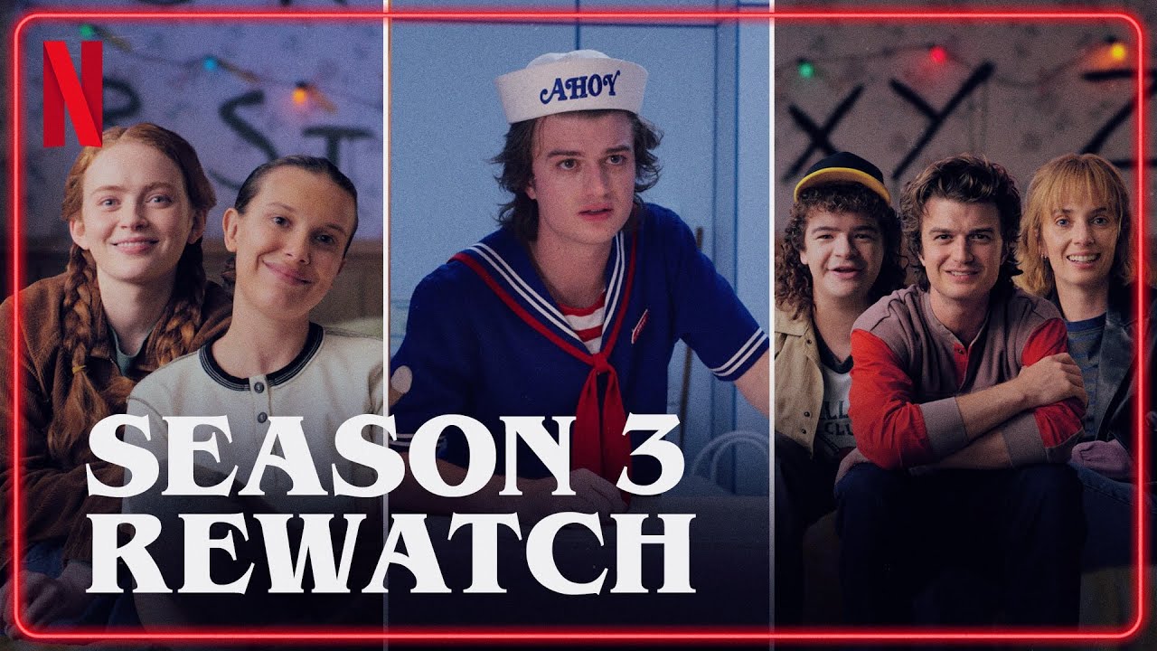 Stranger Things Cast Rewatch: Season 3 | Netflix