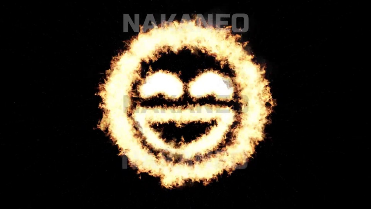 フリー素材 炎の絵文字 火 無料動画 映像素材サイト ナカネオ Youtube