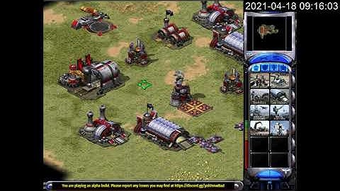 Command & Conquer Red Alert 2 Web Browser - Chrono Divide: Gameplay w/ Hot Key Intro