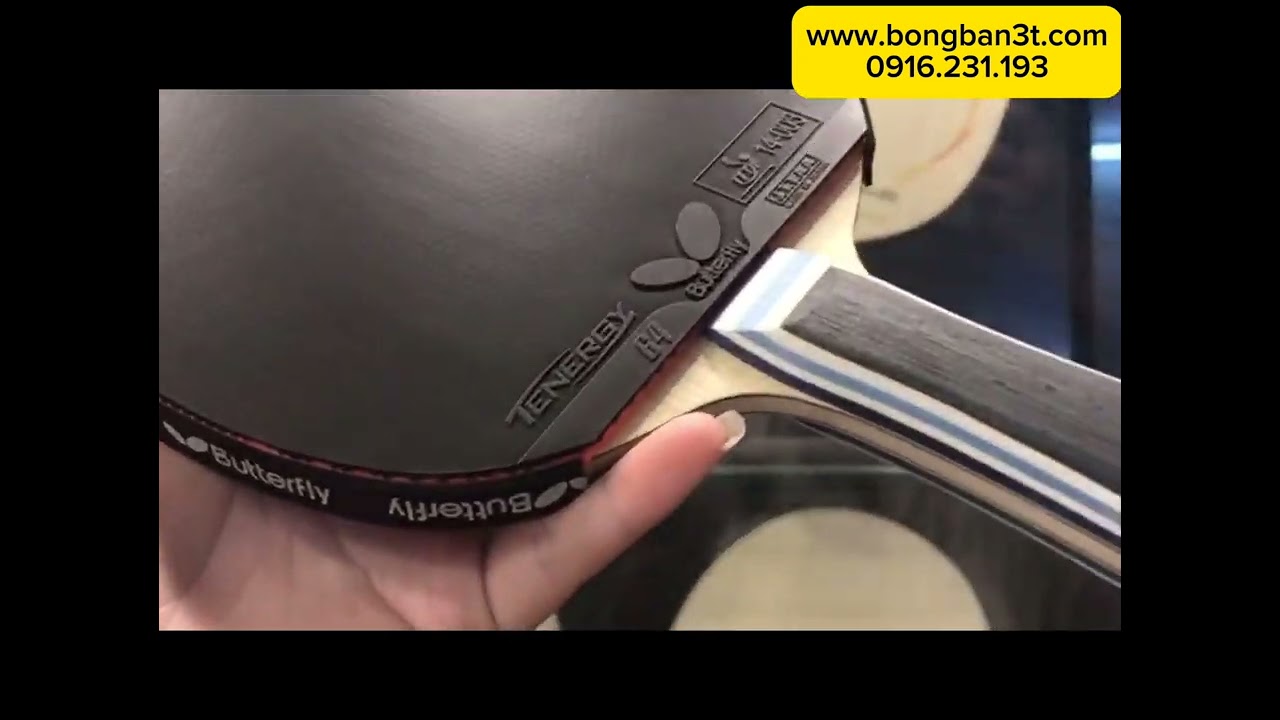 Viscaria Super ALC + Tenergy 05 + Tenergy 64 