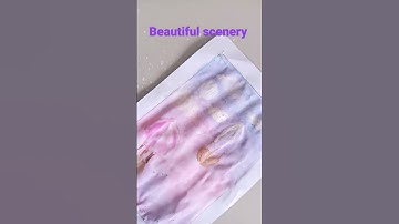 hot air balloon painting 🎈| fun with colours and paint| easy and beautiful | 🖌️🎨