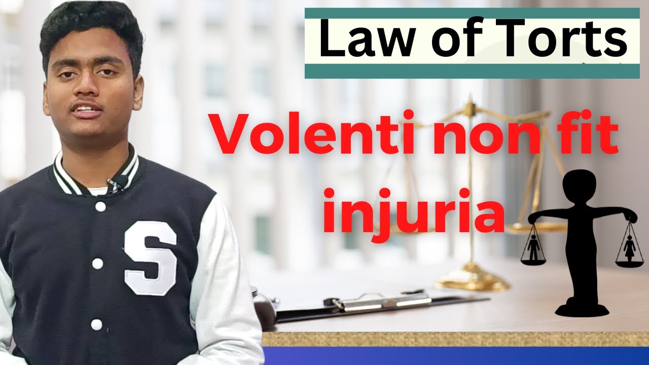 Volenti Non Fit Injuria (Latin Maxim) | Introduction to Tort | Law Retention