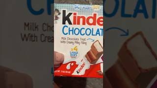 Trying These Kinder Chocolate Bars Go Try Them