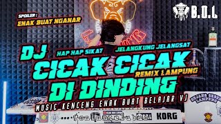 DJ CICAK CICAK DI DINDING DIAM DIAM MERAYAP REMIX LAMPUNG AYING ADI || BUJANG ORGEN LAMPUNG 2023