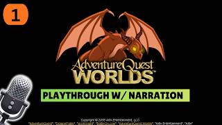 AQWorlds 2026 Playthrough w/ Narration &amp; Membership - Part 1