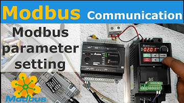 Modbus communication PART-03 | Delta VFD Modbus parameter entering