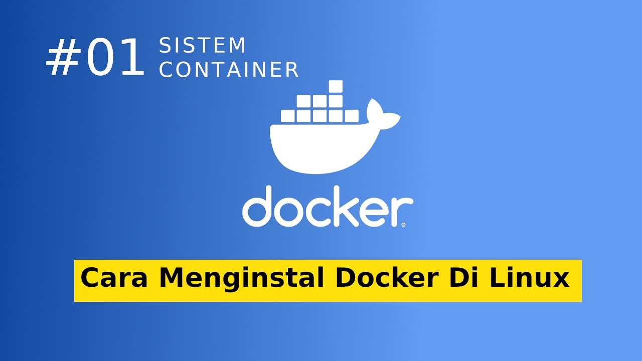 cara mudah menginstal docker di debian - YouTube