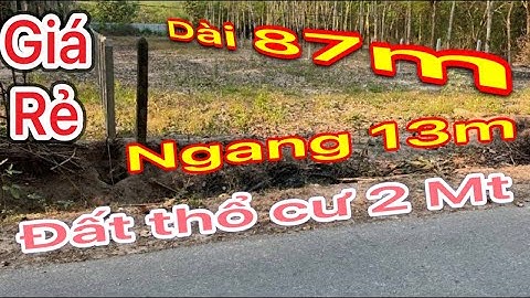 Đất thổ cư 1142m - 2 Mt đường nhựa tuyệt đẹp giá rẻ
