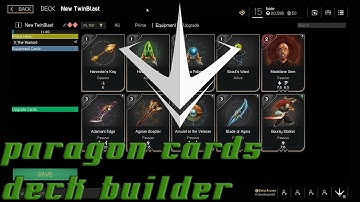 Paragon: Cards & Deck Builder Tutorial (Outdated)