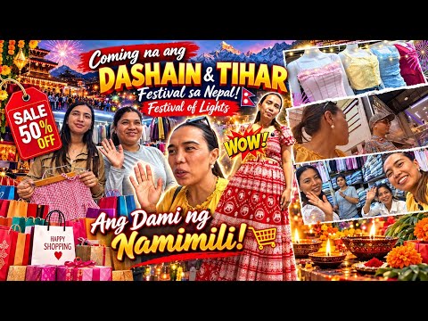 TUDO NA ANG KANILANG PAMIMILI PARA SA PARATING NA DASHAIN & TIHAR FESTIVAL AT MAY NABILI AKO!😍