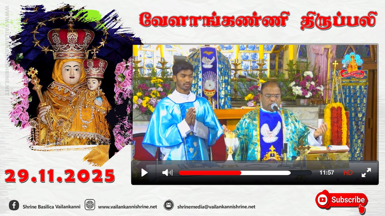 29 November 2025 @ 06:00 am Tamil Mass