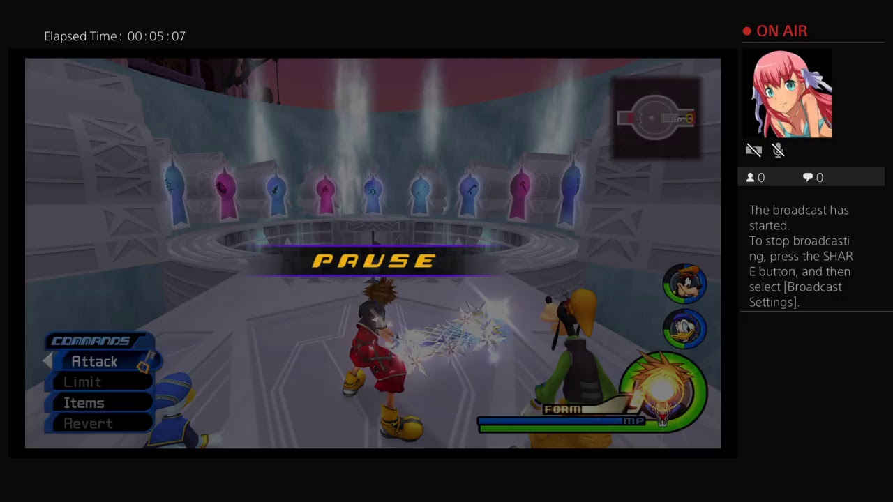 Kingdom Hearts Marathon (Stat Grinding) YouTube